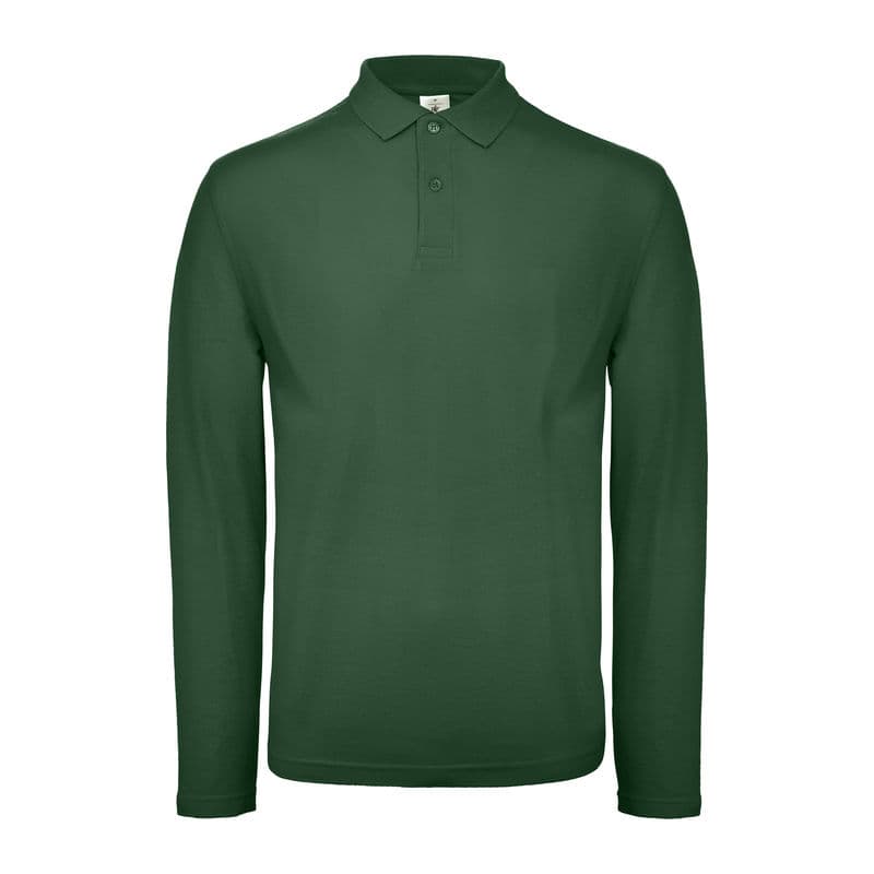 B&C ID.001 LSL coloris Vert bouteille