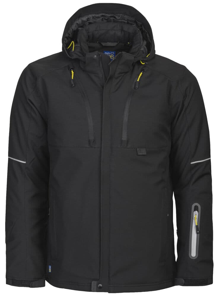 3407 VESTE SOFTSHELL DOUBLÉE coloris Noir