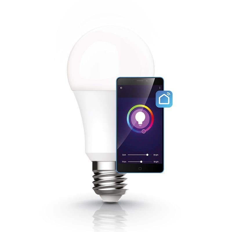 AMPOULE LED CONNECTEE en situation