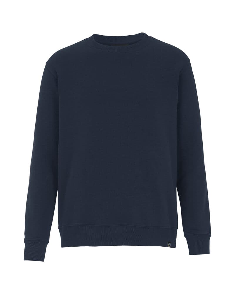 Key Sweat-shirt Col Ras du Cou Unisexe coloris Marine