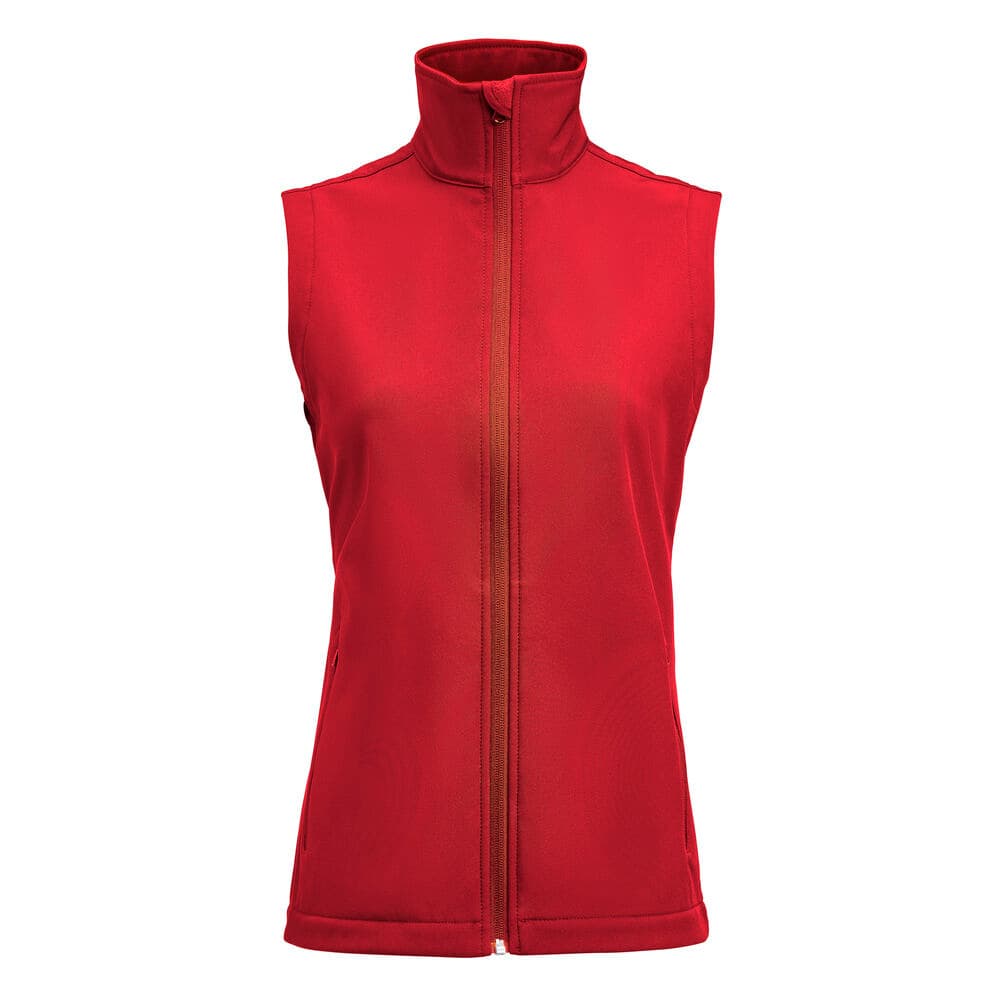 Valley Gilet Femme coloris Rouge