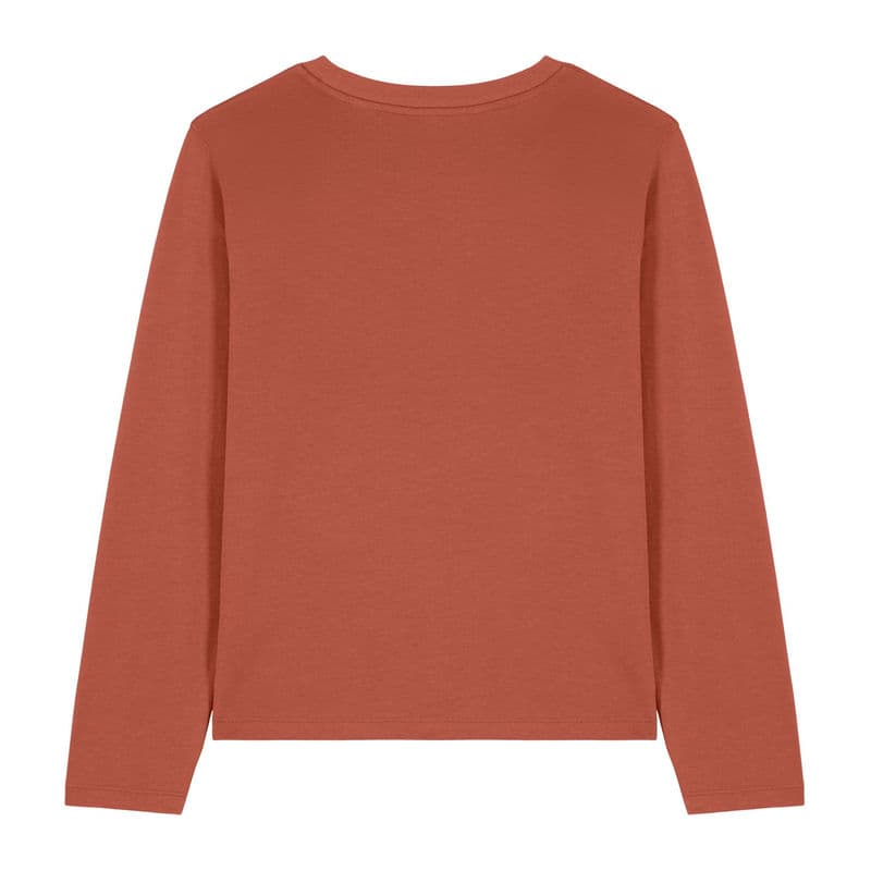 Stella Muser long sleeve t-shirt coloris Marron Heritage