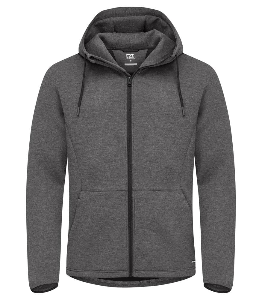 Sweat zippé à capuche Cutter & Buck Pemberton homme coloris Anthracite chiné