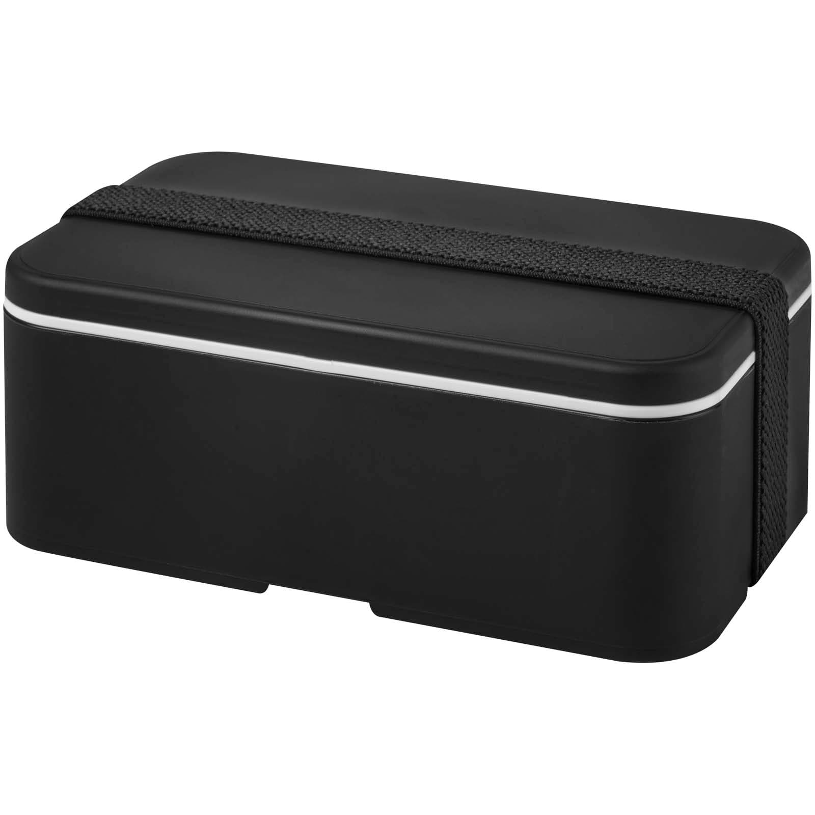 Boîte à déjeuner MIYO POP de 700 ml à compartiment unique coloris Noir