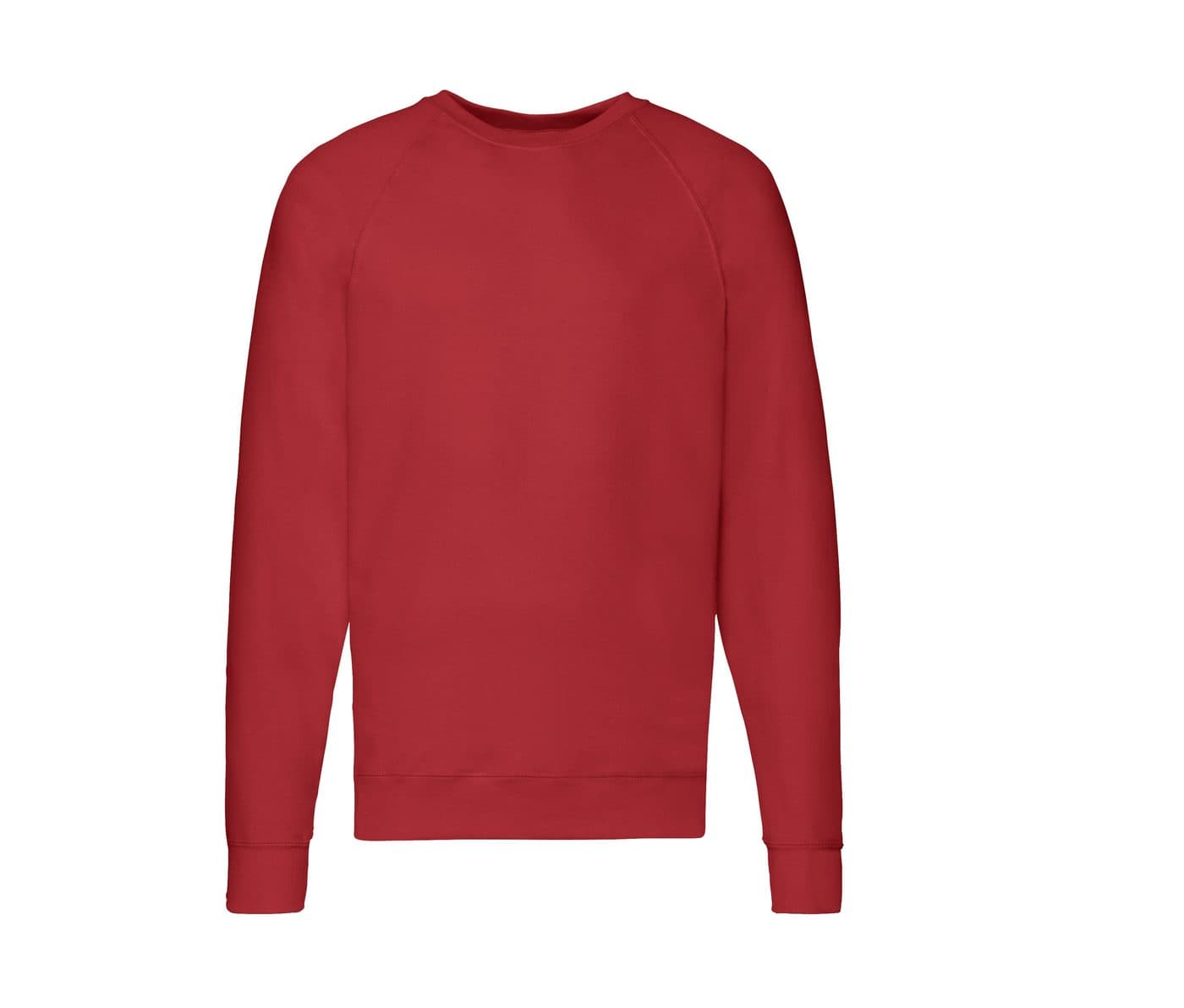 LIGHTWEIGHT RAGLAN SWEAT coloris Rouge