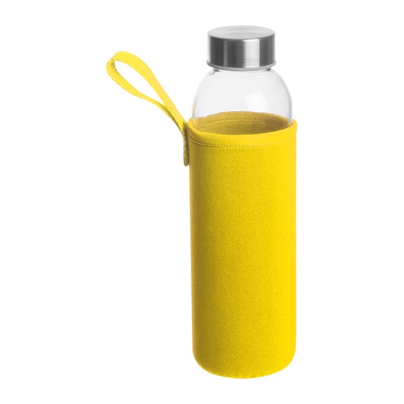 Bouteille en verre « Klagenfurt » coloris Jaune