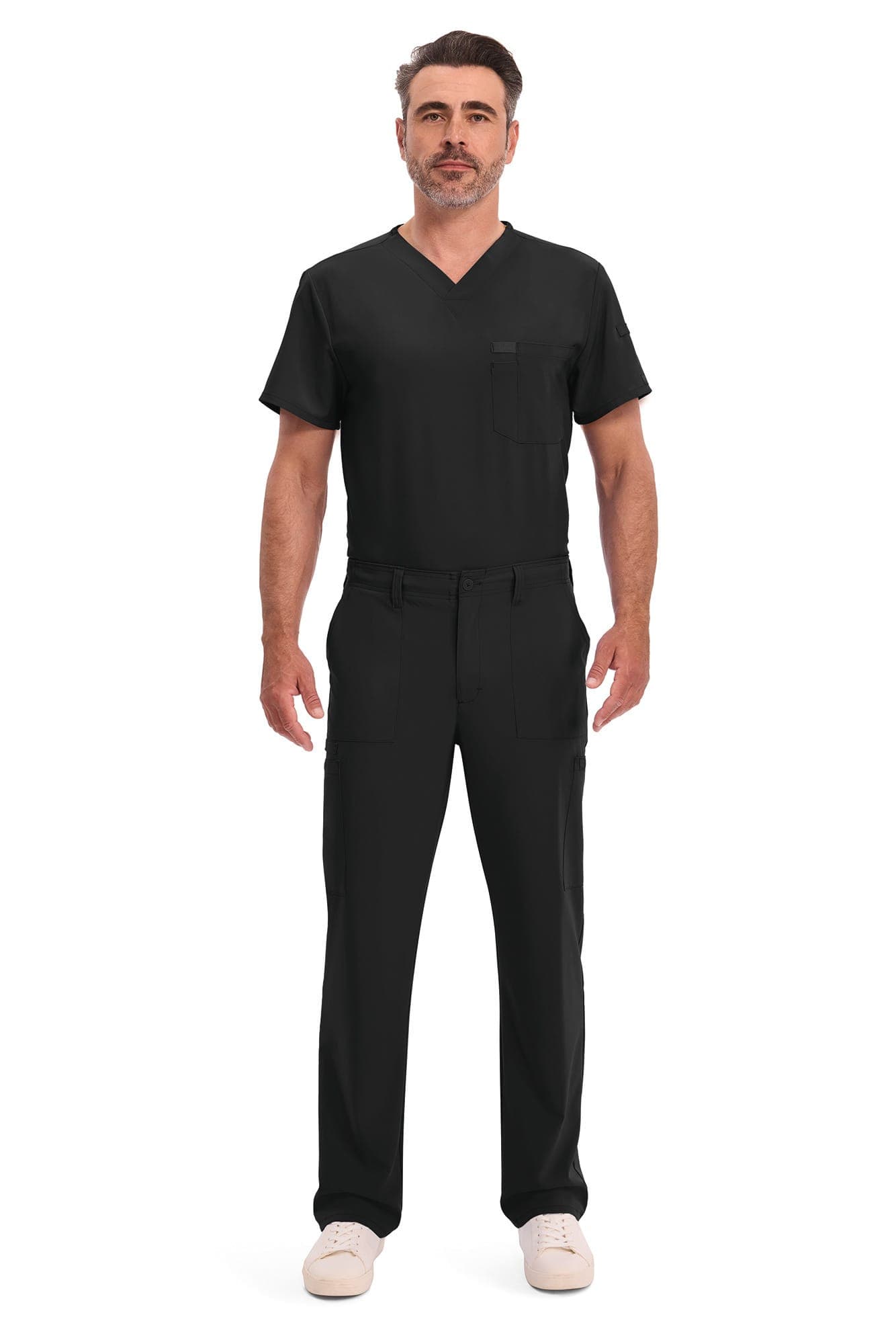 Pantalon à cordon de serrage à taille standard homme en situation