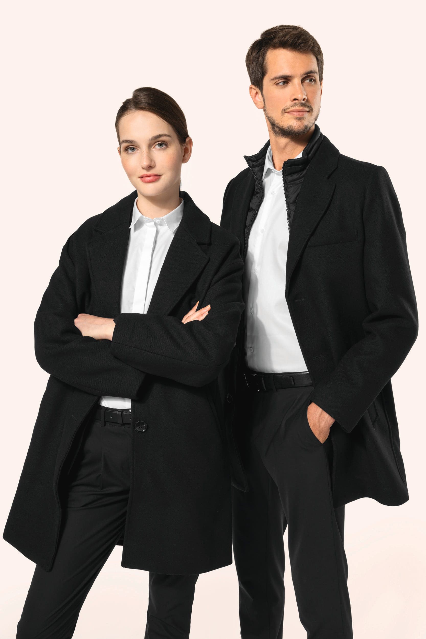 Manteau femme en situation