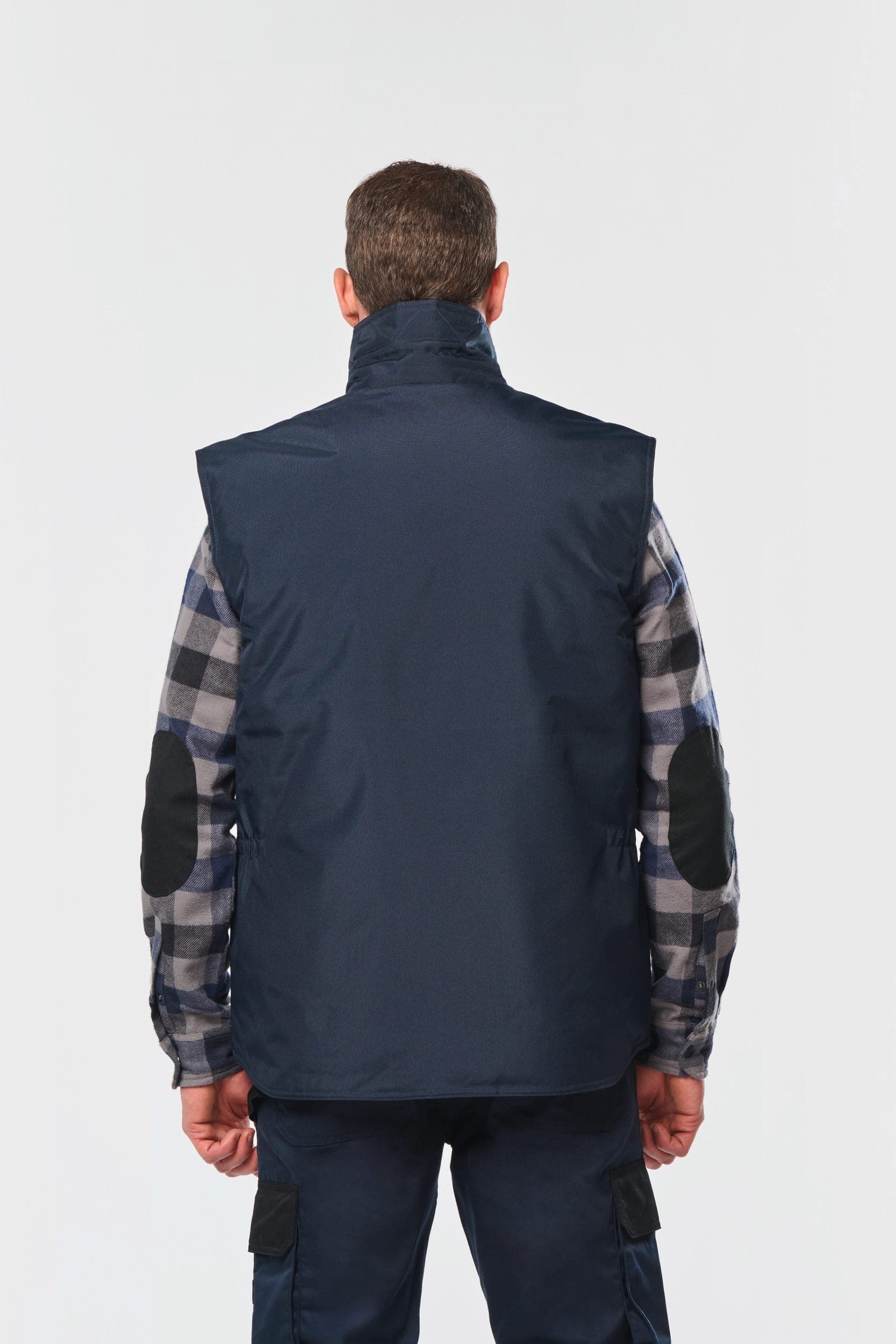 Worker > bodywarmer homme en situation