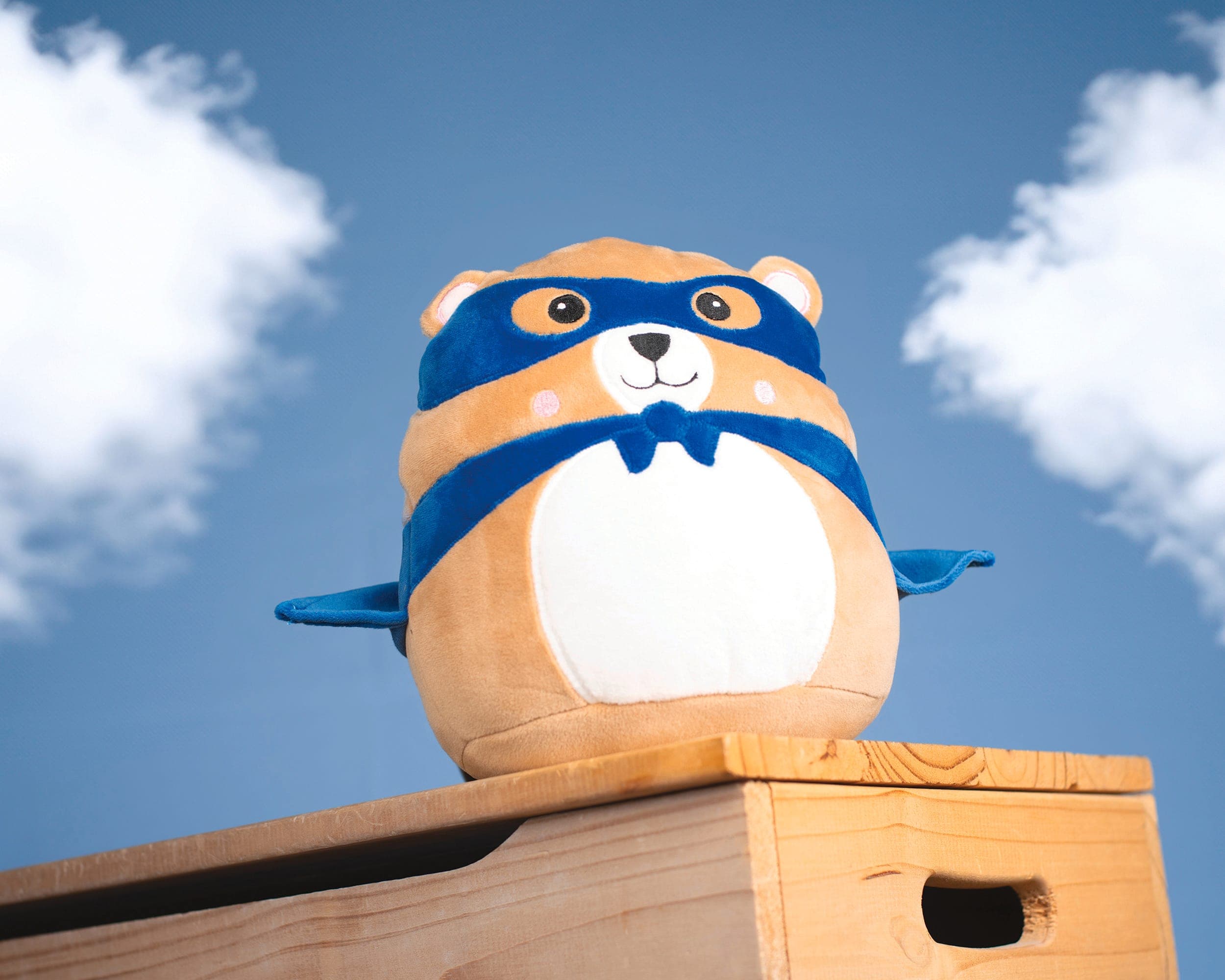 Peluche SquidgeMe en situation