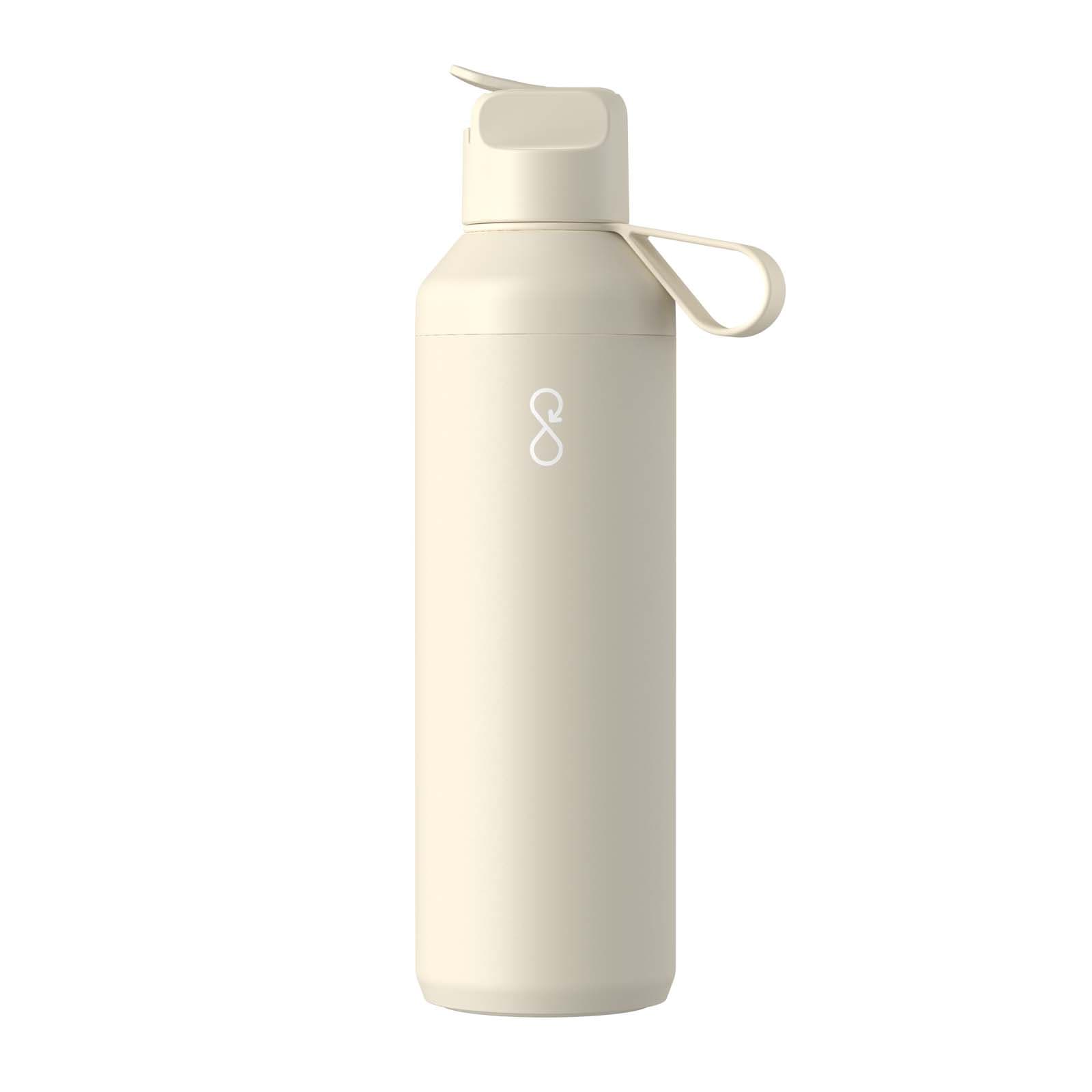 Bouteille en acier inoxydable recyclé Ocean Bottle Peak GO 710 ml coloris Grès