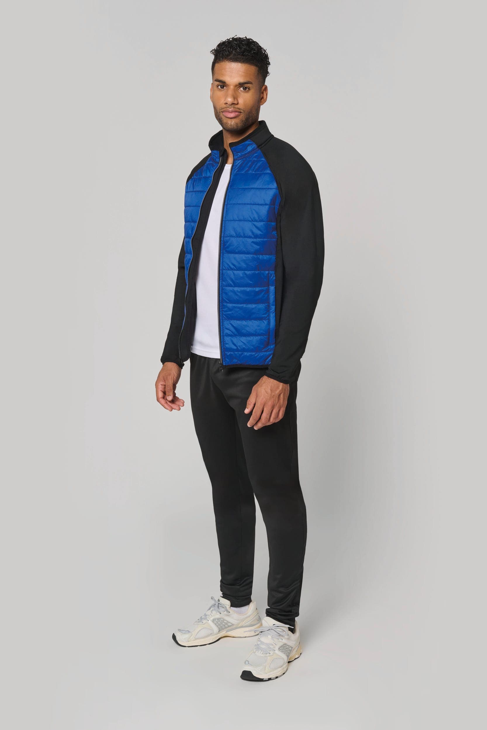 Veste sport bi-matière unisexe en situation