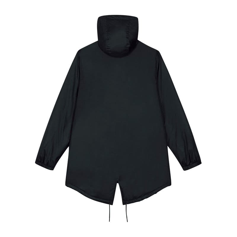 Padded Parker unisex padded parka jacket coloris Noir
