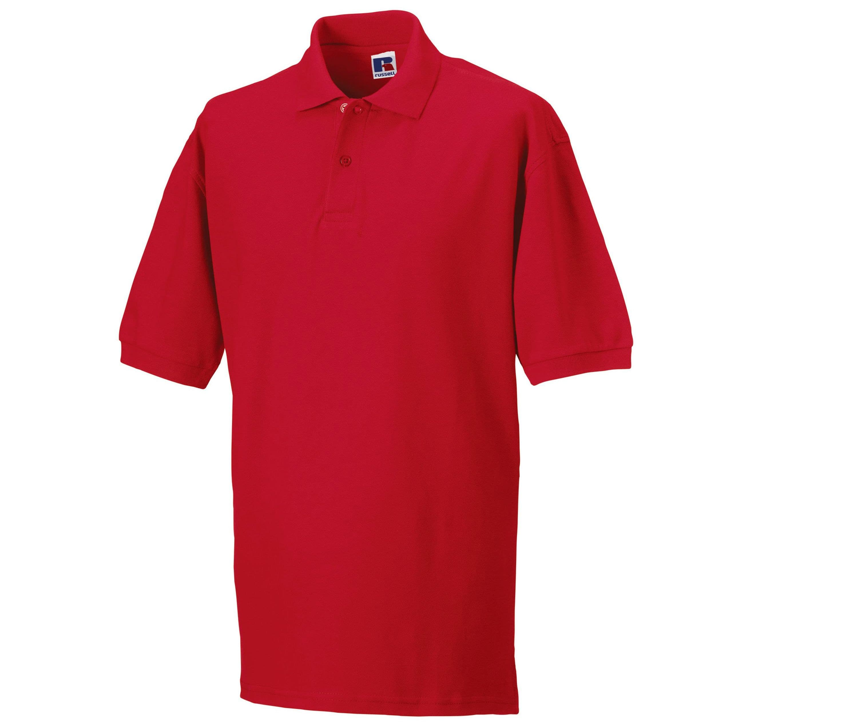 MEN'S CLASSIC COTTON POLO coloris Rouge classique