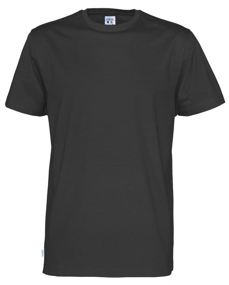 T-SHIRT HOMME - CERTIFIÉ GOTS coloris Noir