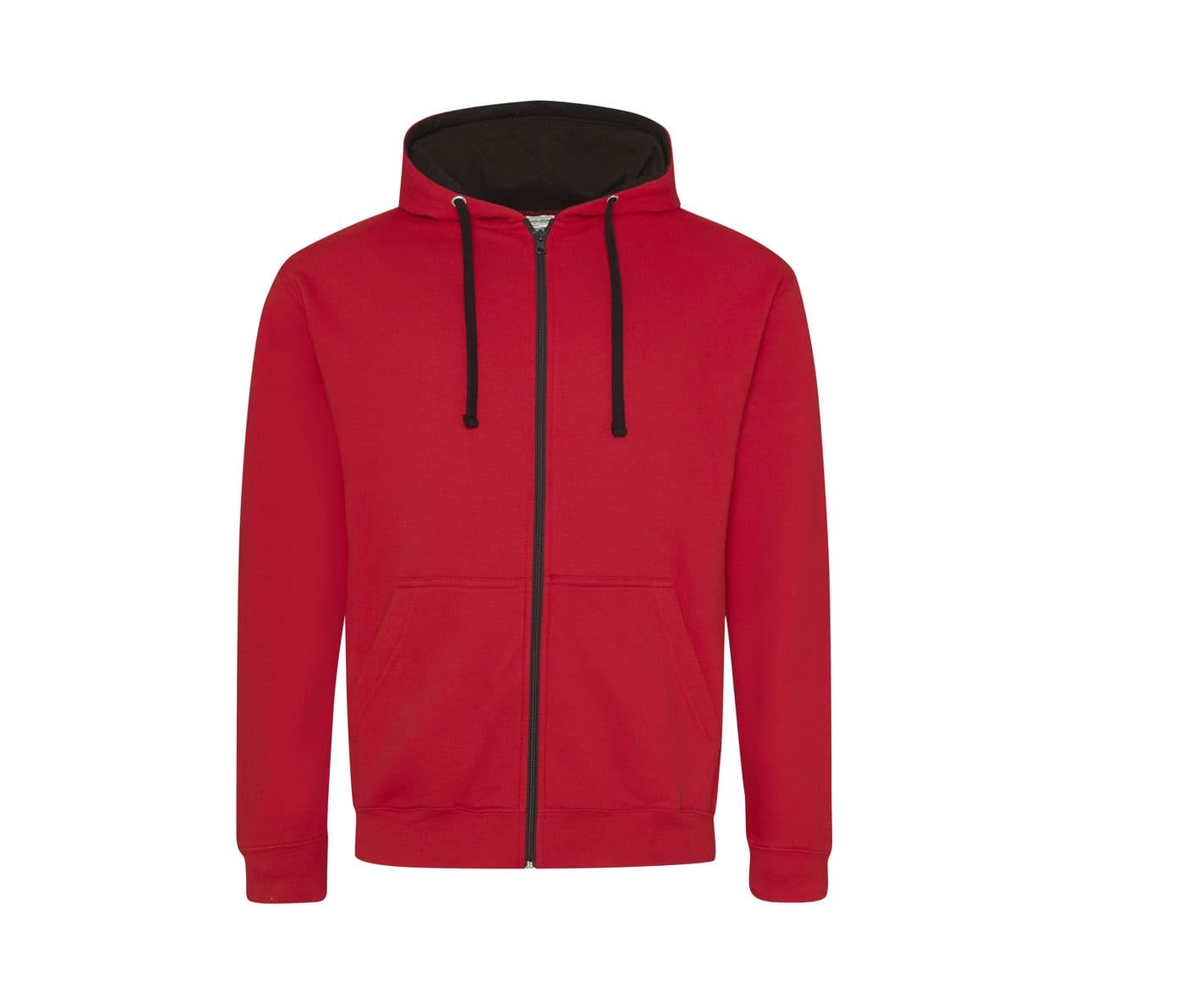 VARSITY ZOODIE coloris Rouge feu / Noir jais