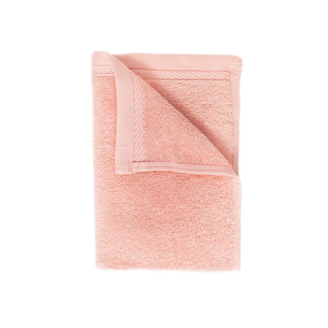 ORGANIC GUEST TOWEL coloris Saumon