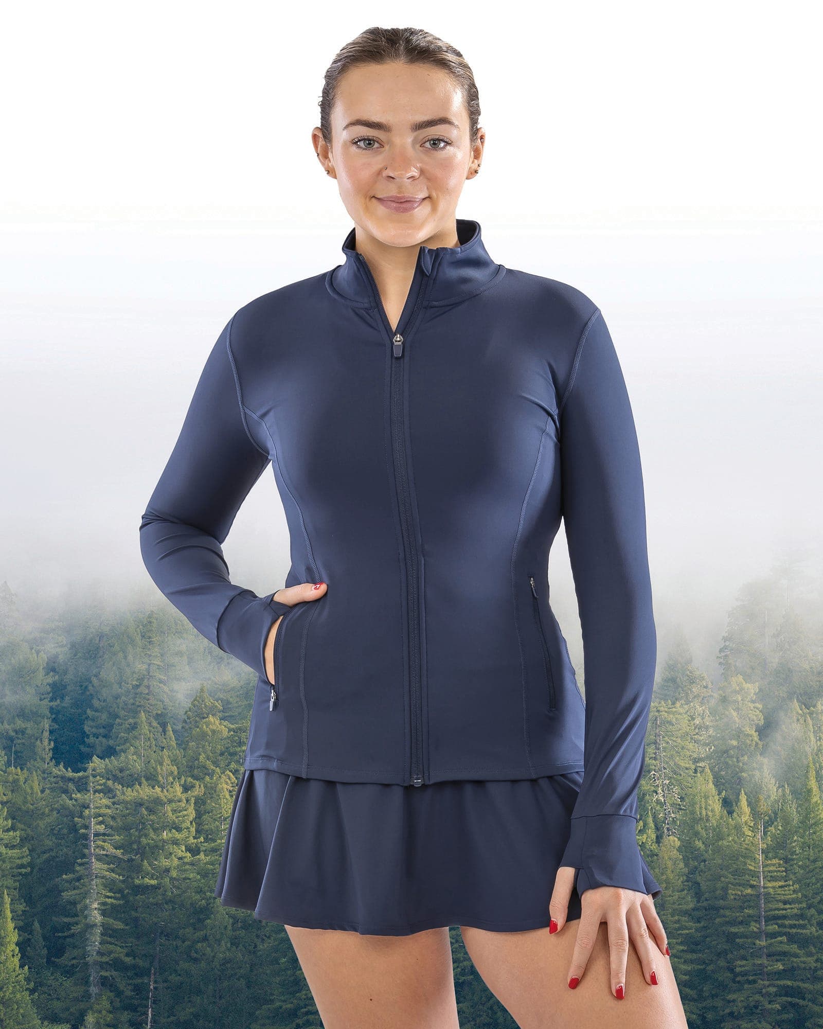 Veste de fitness pour femmes en situation