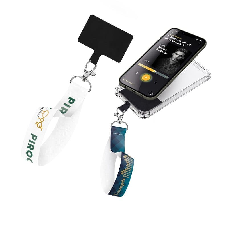 BRACELET POUR TELEPHONE PORTABLE en situation