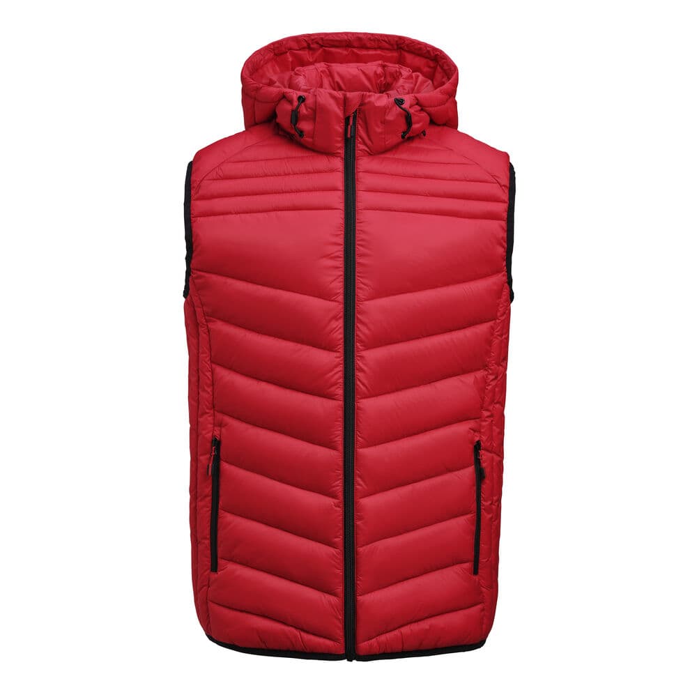 Gilet Chauffant Base Homme coloris Rouge