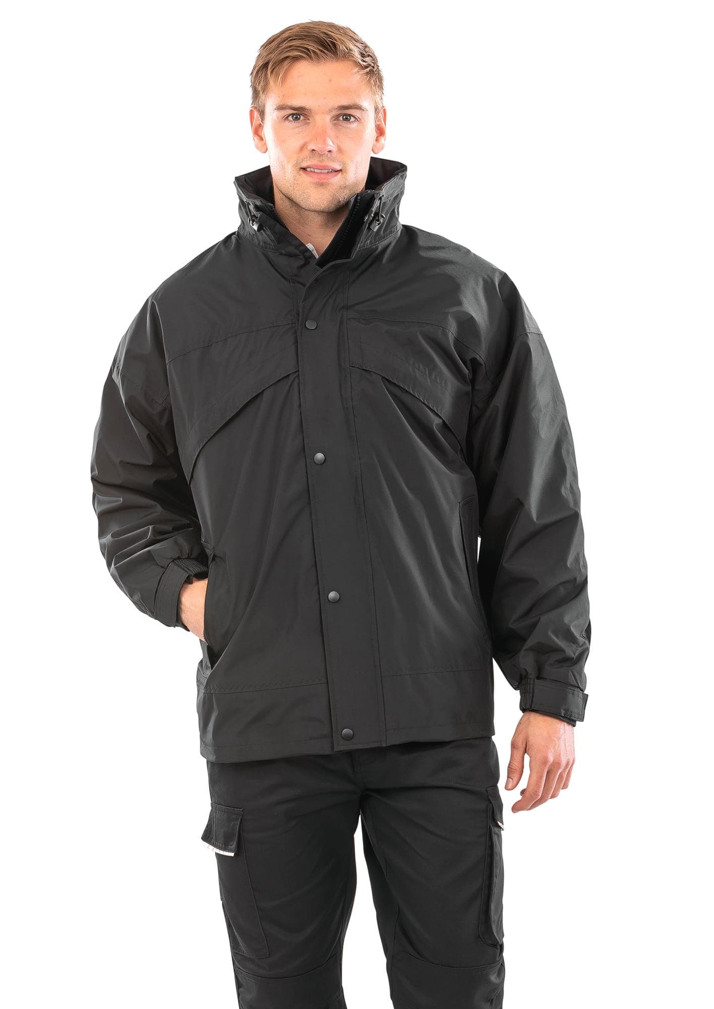 3-IN-1 ZIP AND CLIP JACKET en situation