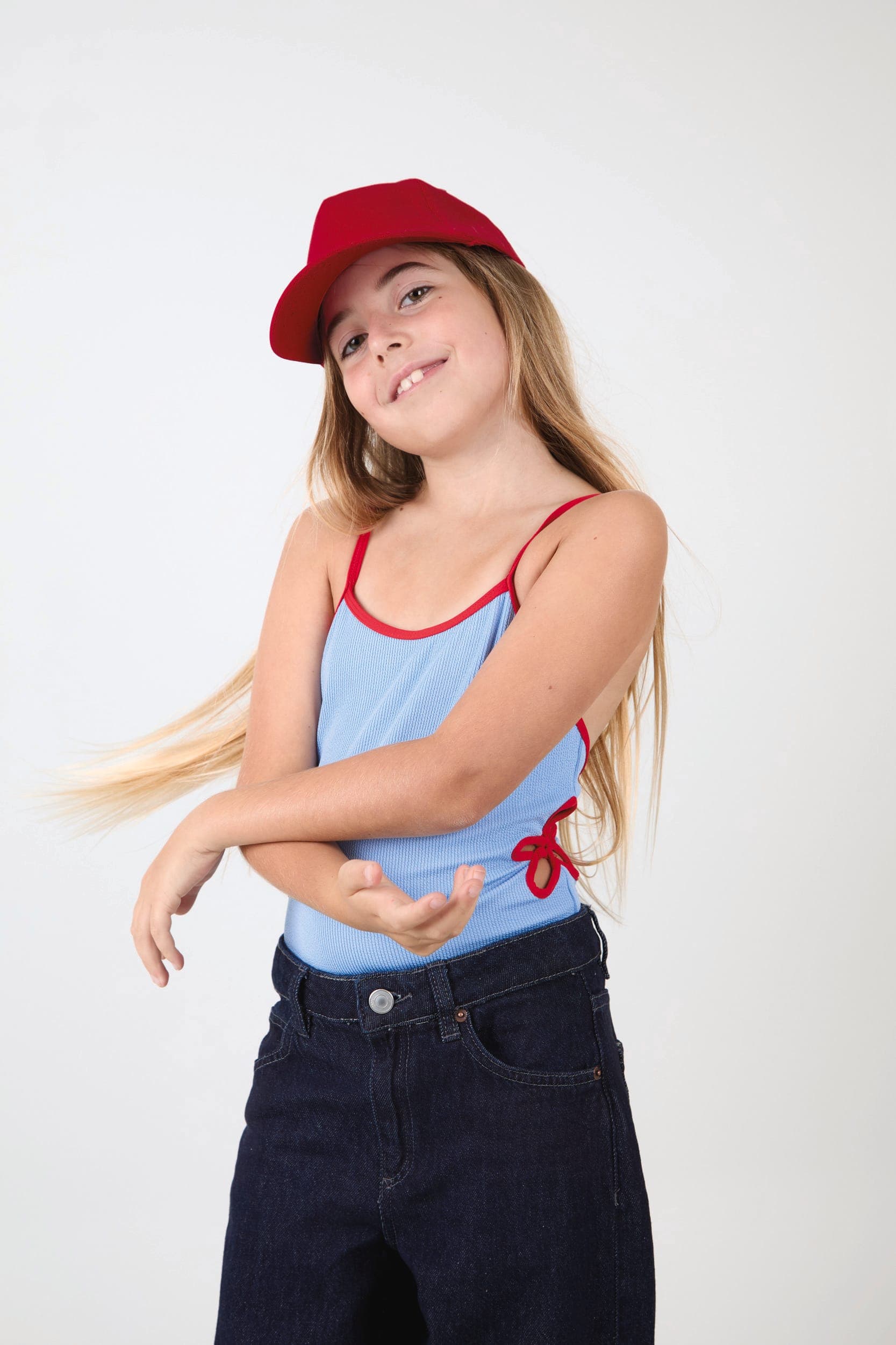 First kids - Casquette enfant 5 panneaux en situation