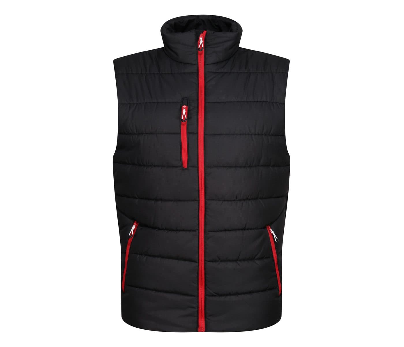 MEN'S NAVIGATE THERMAL BODYWARMER coloris Noir / Rouge classique
