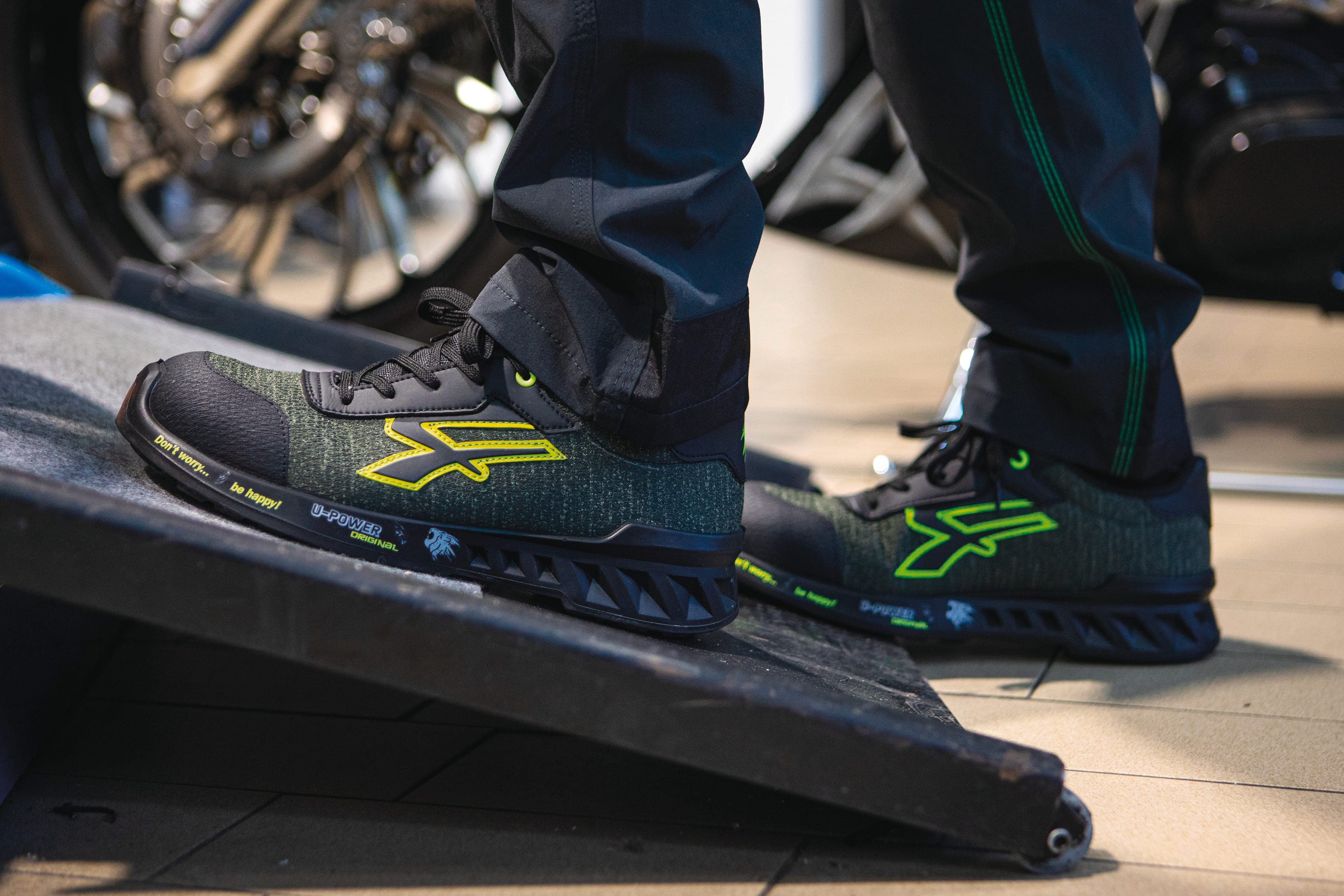 Chaussures de sécurité Robin en situation
