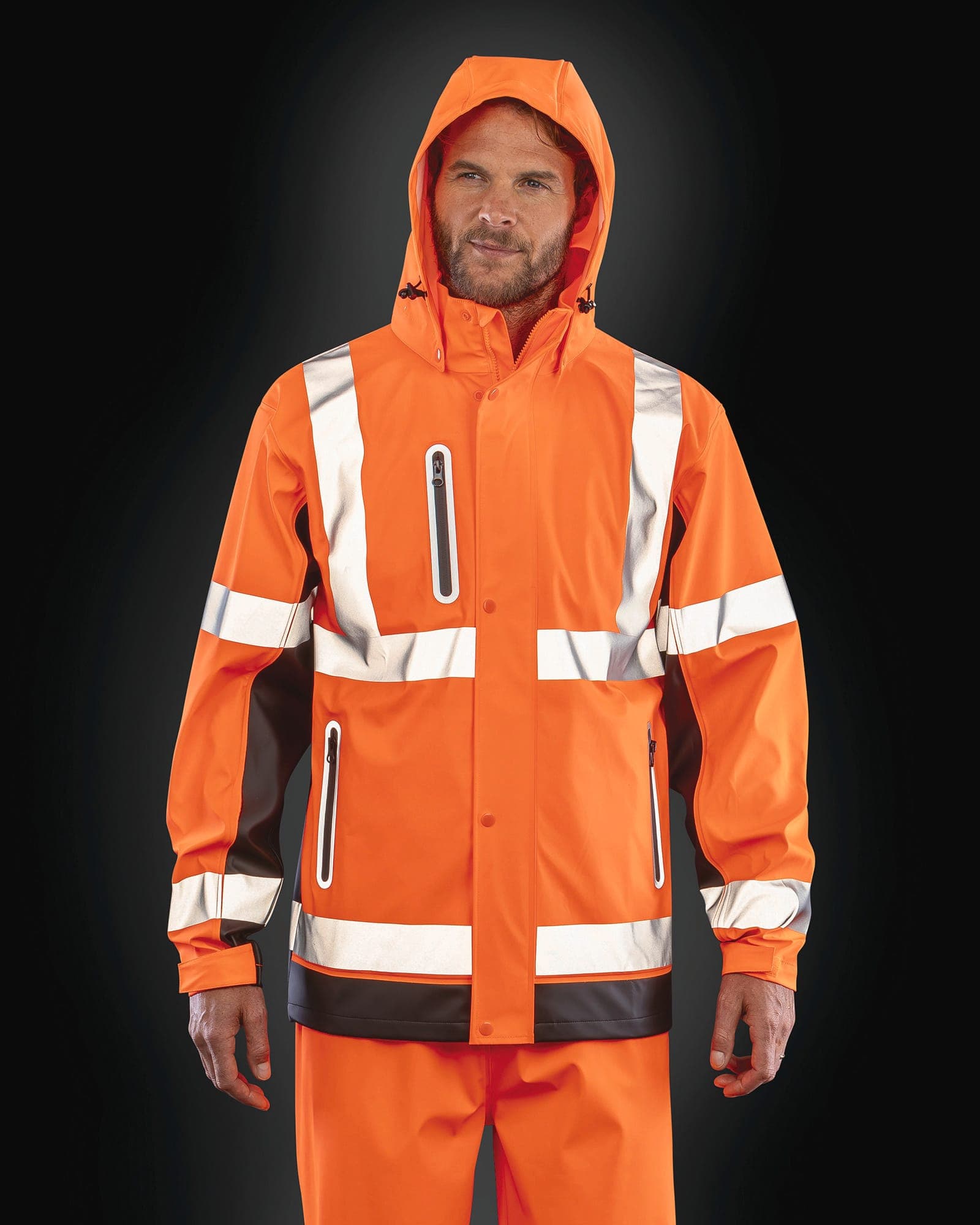 Veste Prism PU Safe & Dry en situation