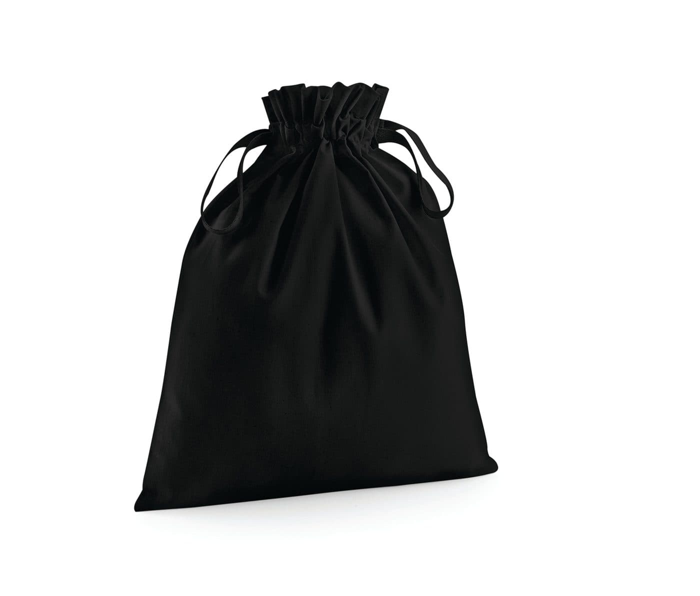 ORGANIC COTTON DRAW CORD BAG coloris Noir