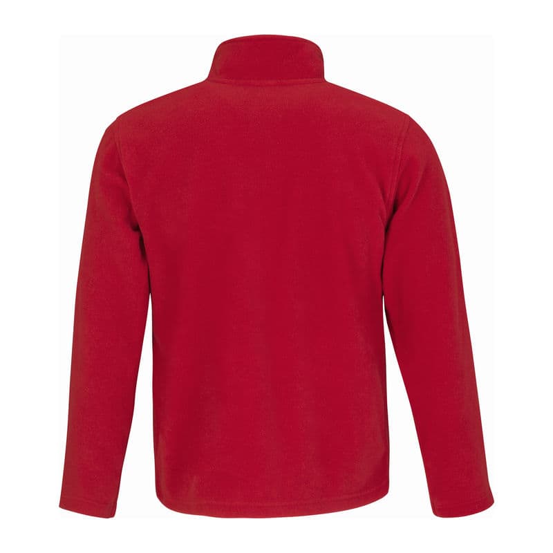 FULL ZIP MICRO-FLEECE MEN coloris Rouge