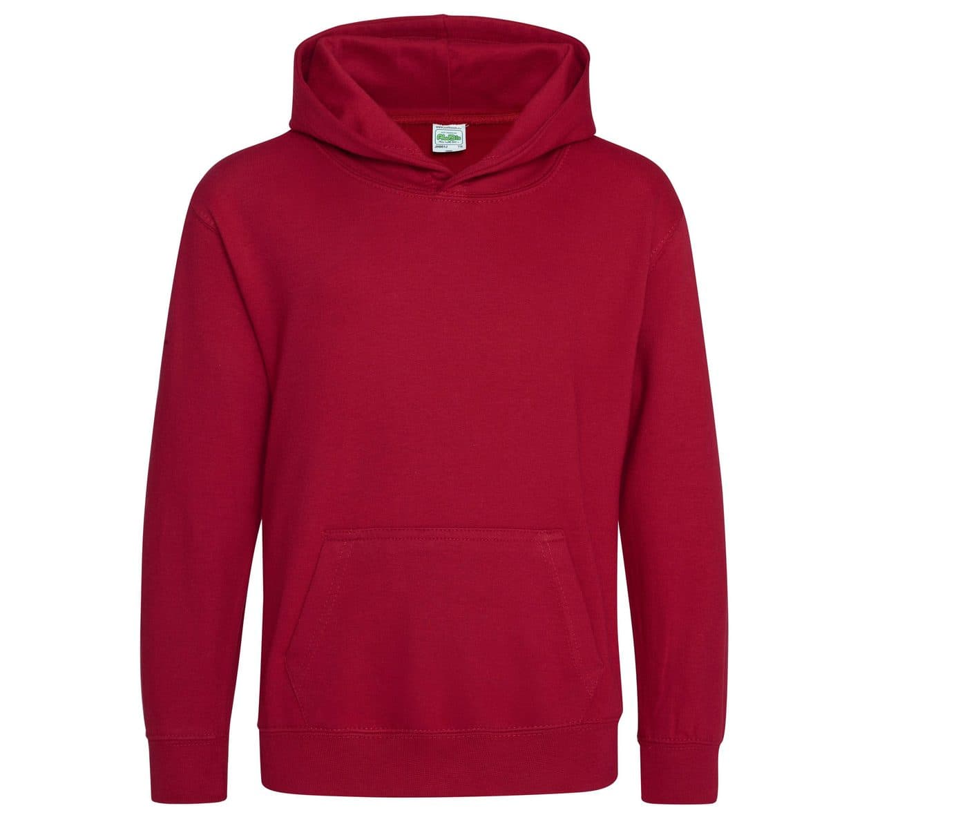 KIDS HOODIE coloris Rouge vif piment