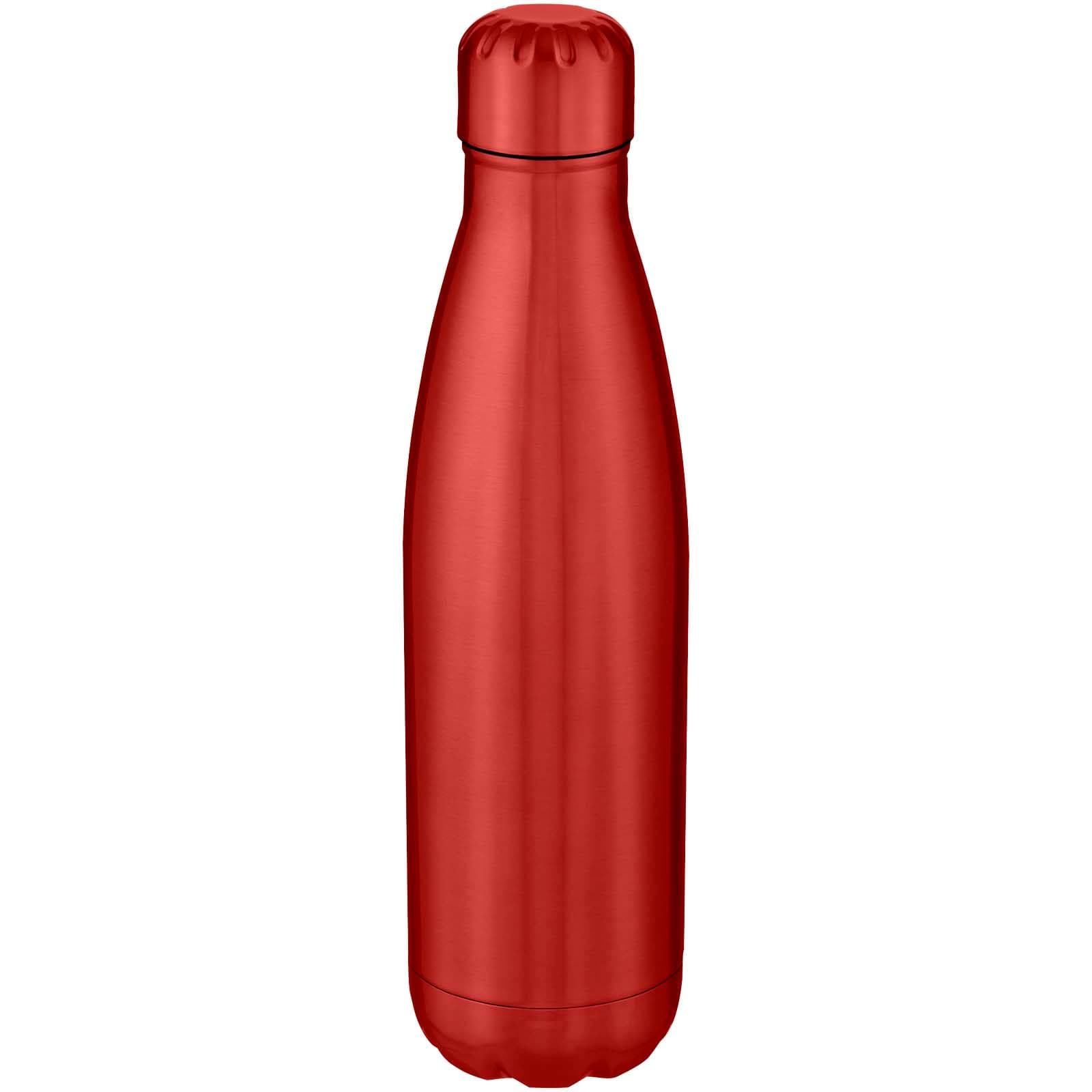 Bouteille Cove de 500 ml en acier inoxydable à isolation sous vide coloris Rouge