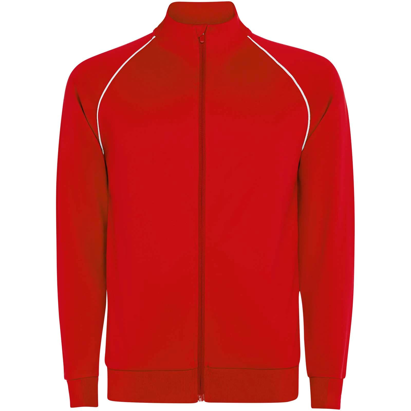 Sweat-shirt pour homme Valier à fermeture éclair intégrale coloris Rouge