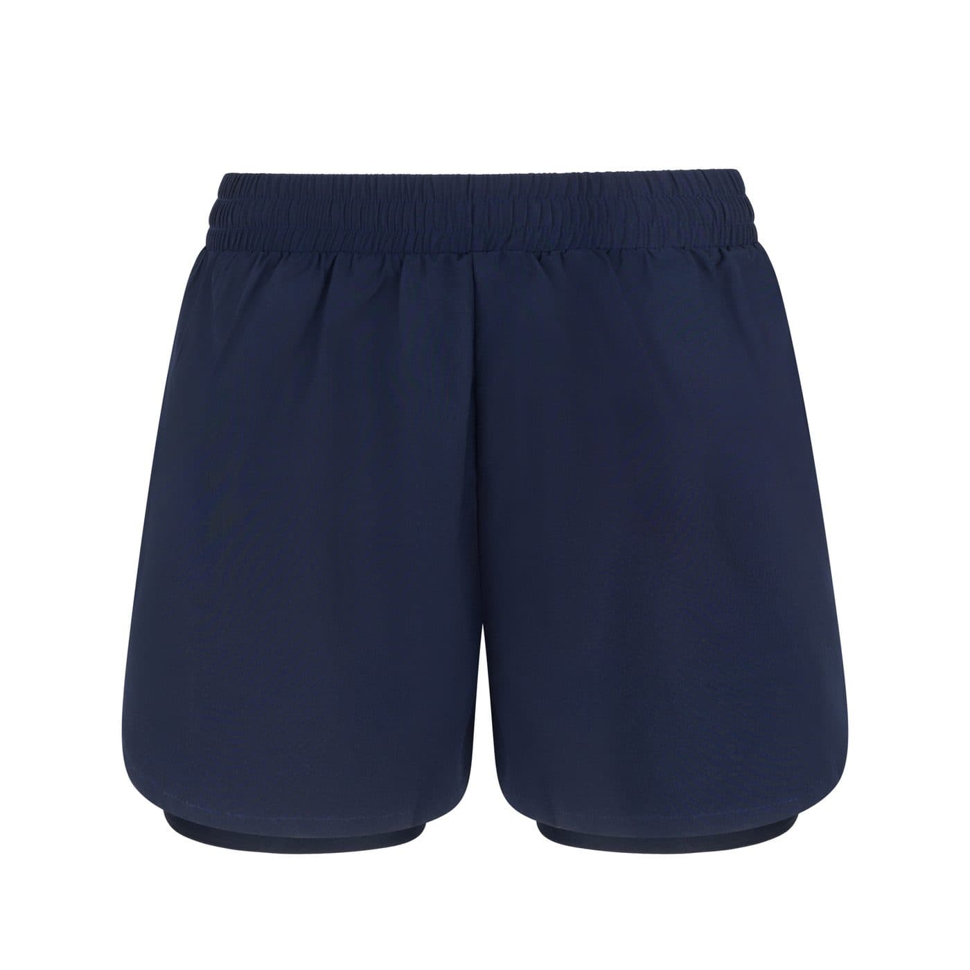 LADIES DOUBLE LAYER SPORTS SHORT coloris Marine / Marine