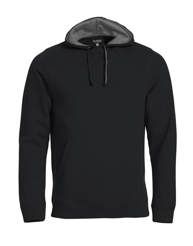 Clique Classic Hoody coloris Noir
