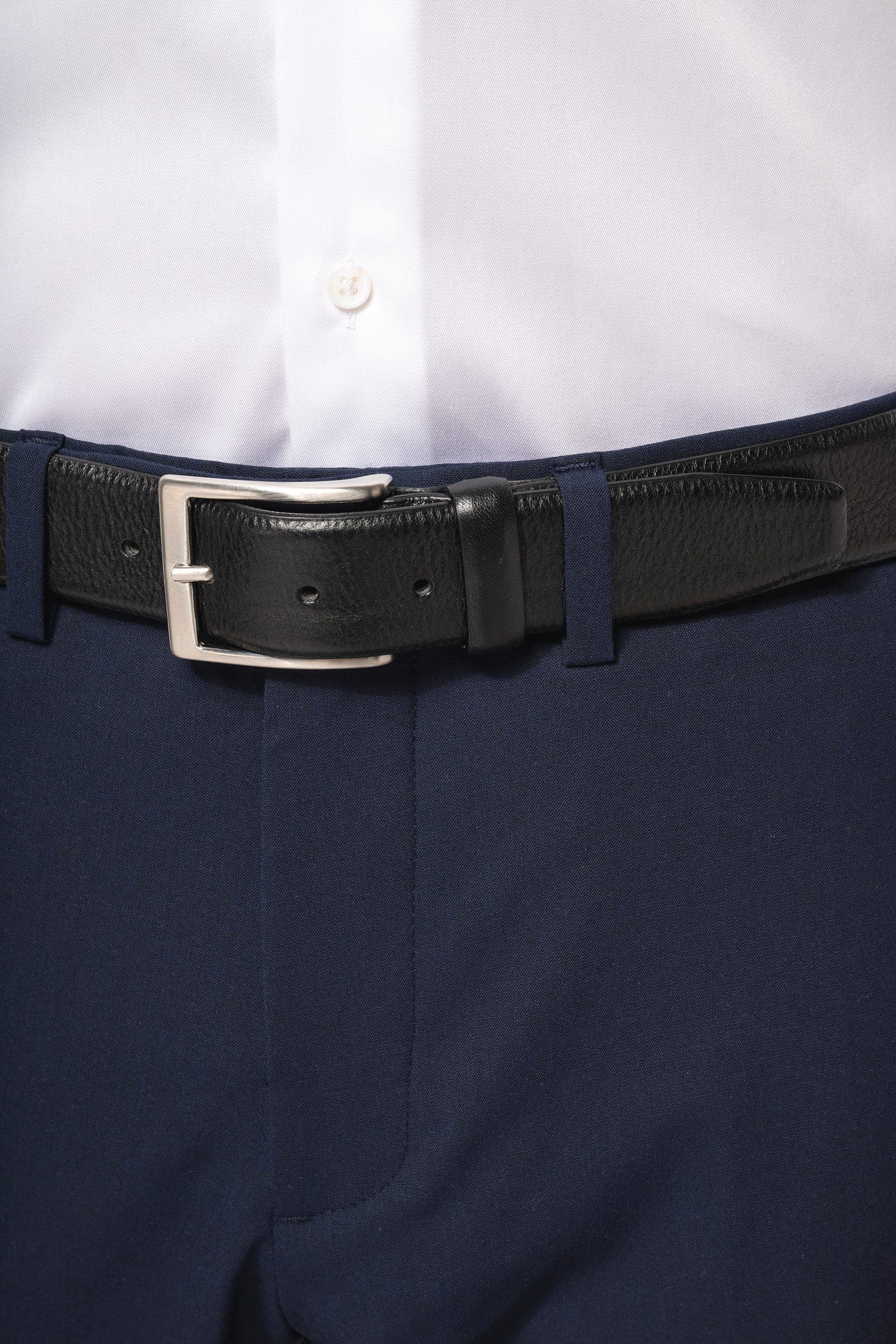 Ceinture cuir homme en situation