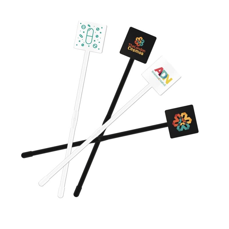 AGITATEUR MELANGEUR  A COCKTAIL CARRE SPATULE 190 mm en situation