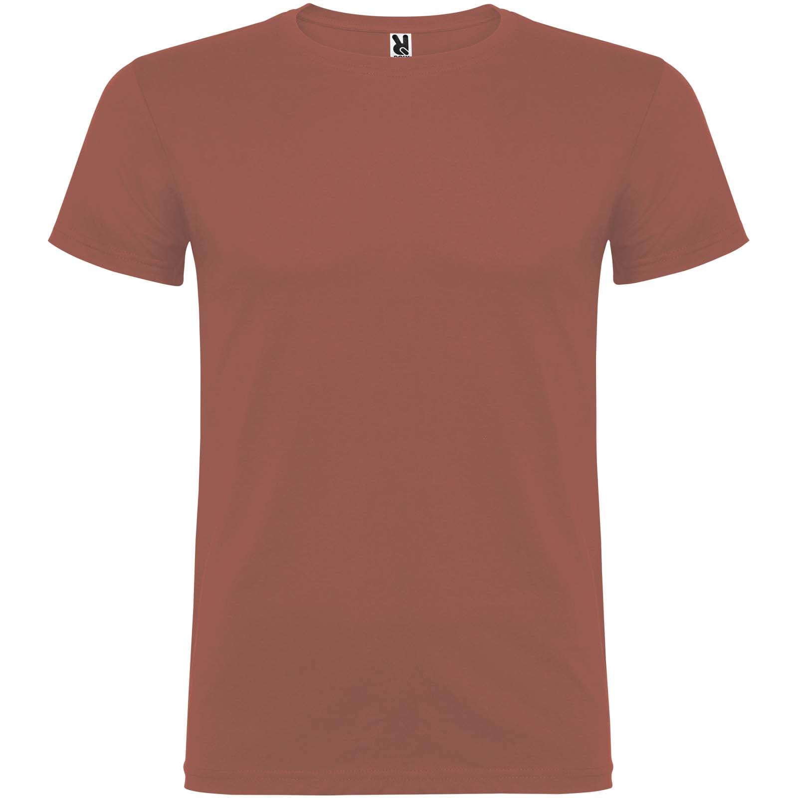 T-shirt de 155 g/m² Beagle à manches courtes pour homme coloris Rouge brique