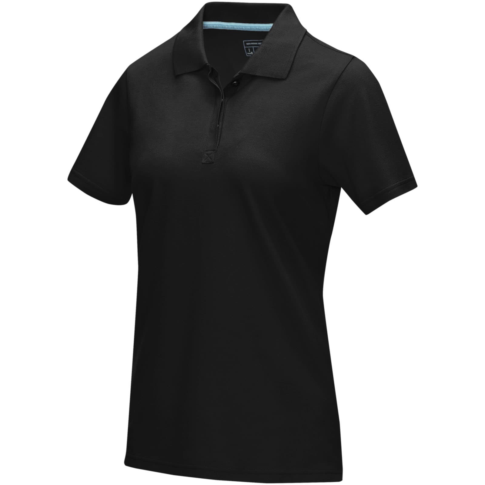 Polo Graphite bio manches courtes femme