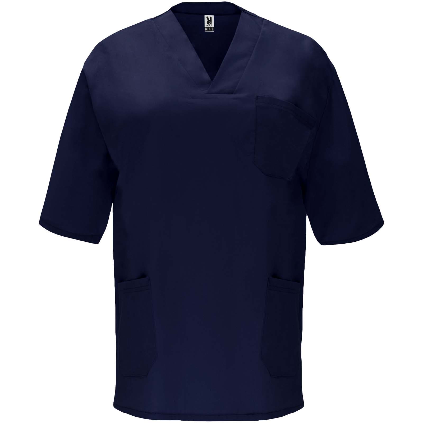 Haut de service unisexe à manches courtes Panacea de 160 g/m2  coloris Bleu marine