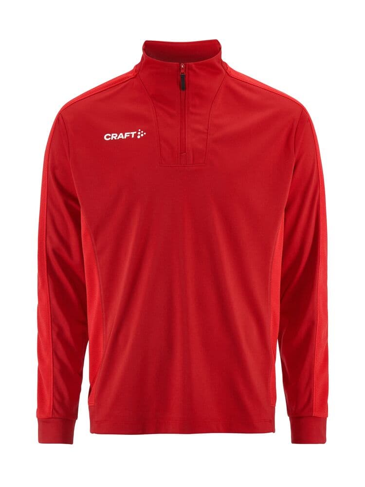 Craft Evolve 2.0 contrast half zip m coloris Rouge