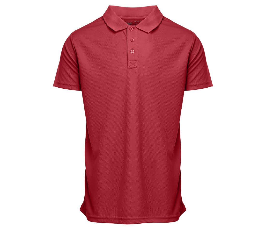 FIRST POLO MEN coloris Rouge vif
