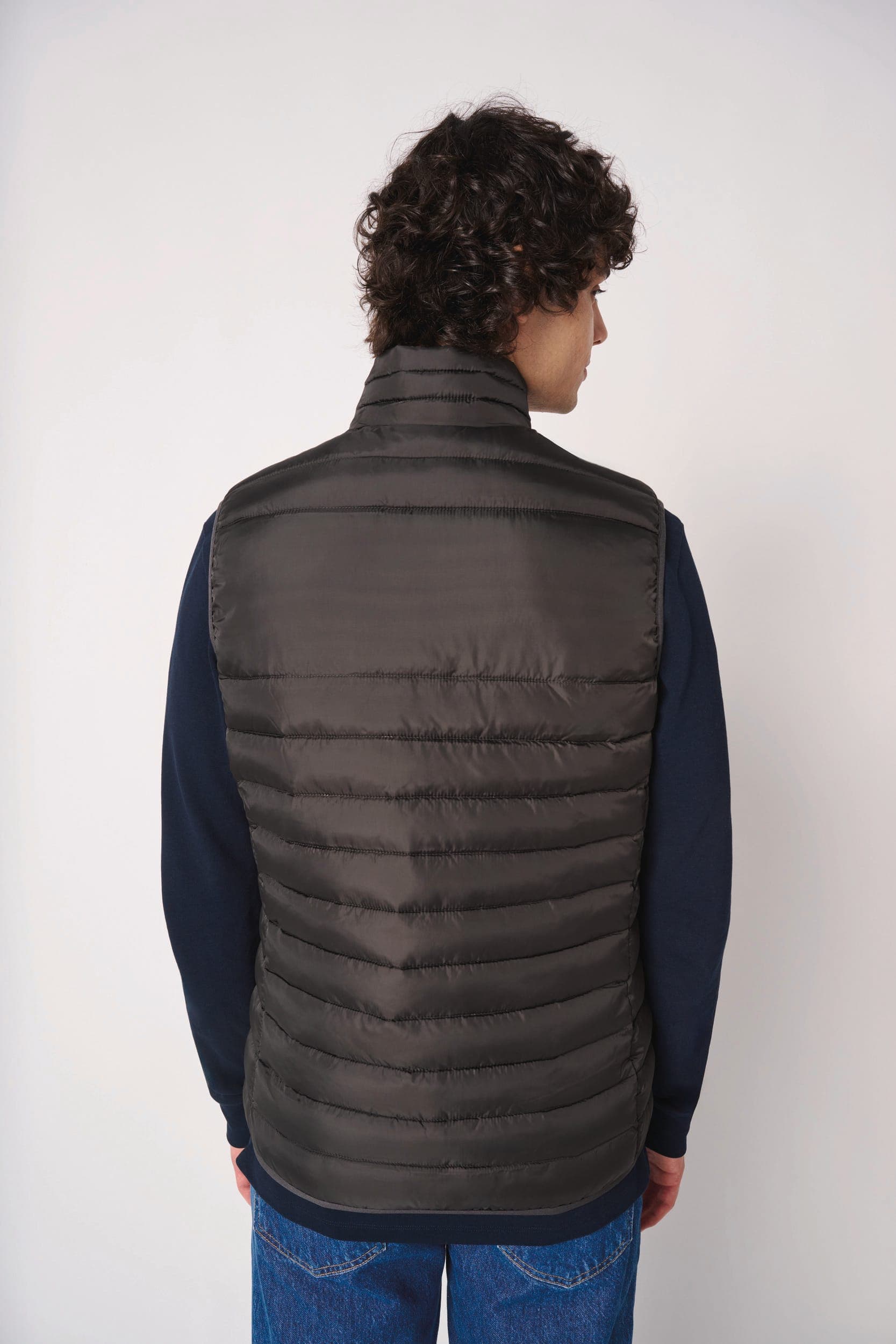 Bodywarmer matelassé homme en situation