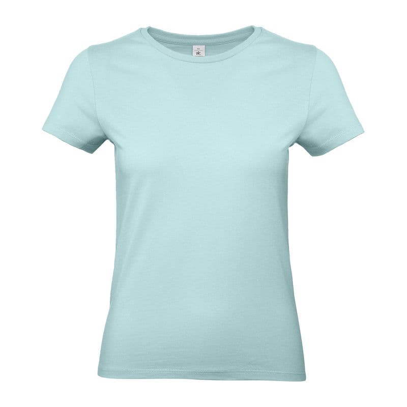 B&C #E190 /WOMEN T-SHIRT coloris Menthe Millennial