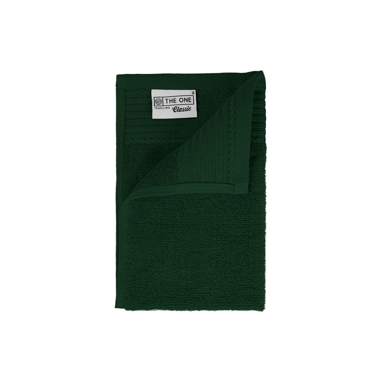 CLASSIC GUEST TOWEL coloris Vert foncé