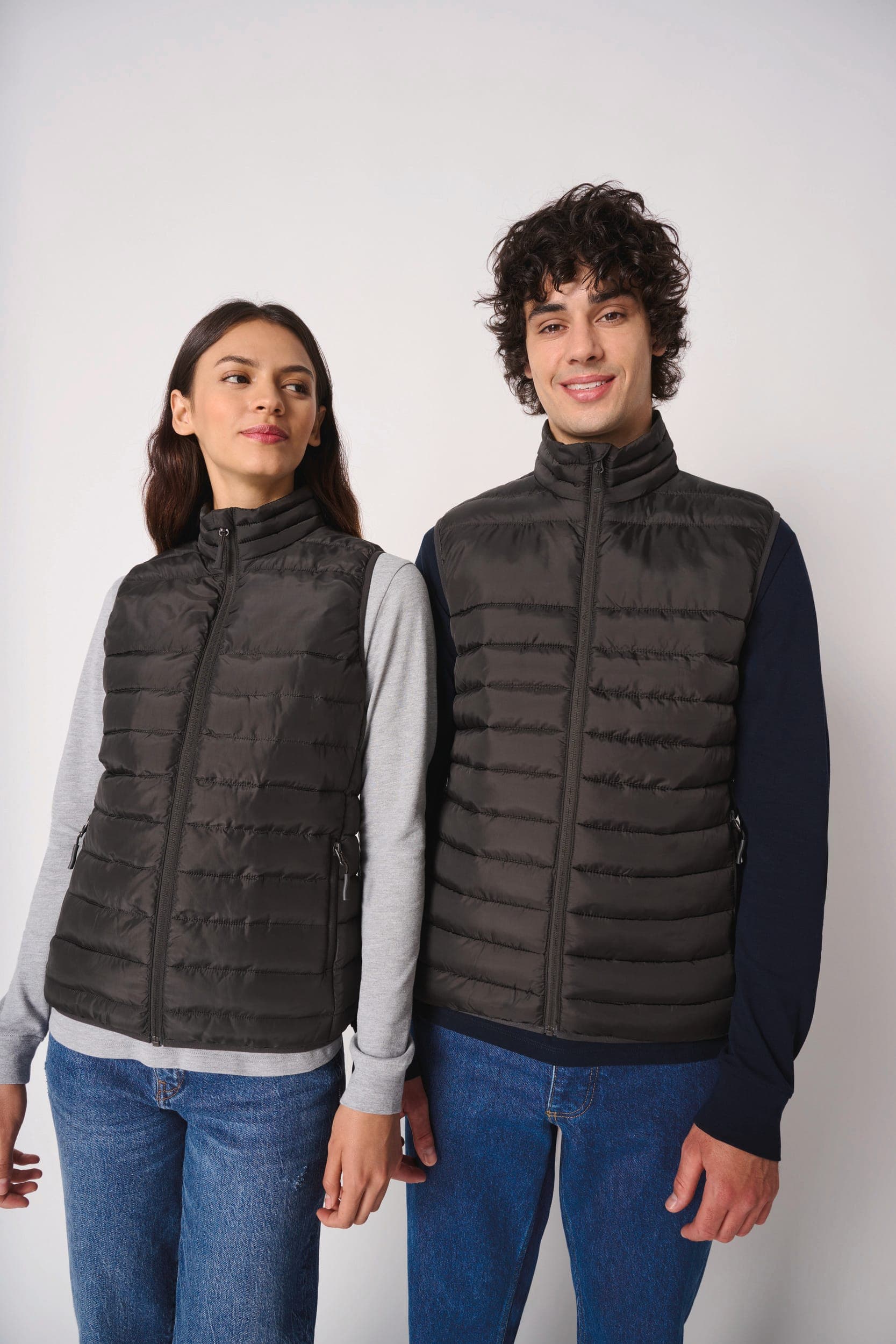 Bodywarmer matelassé homme en situation