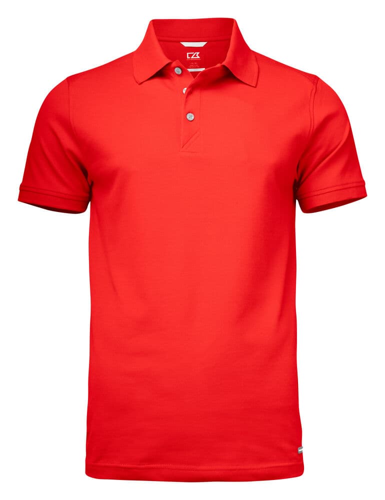 Polo Cutter & Buck Advantage homme coloris Rouge