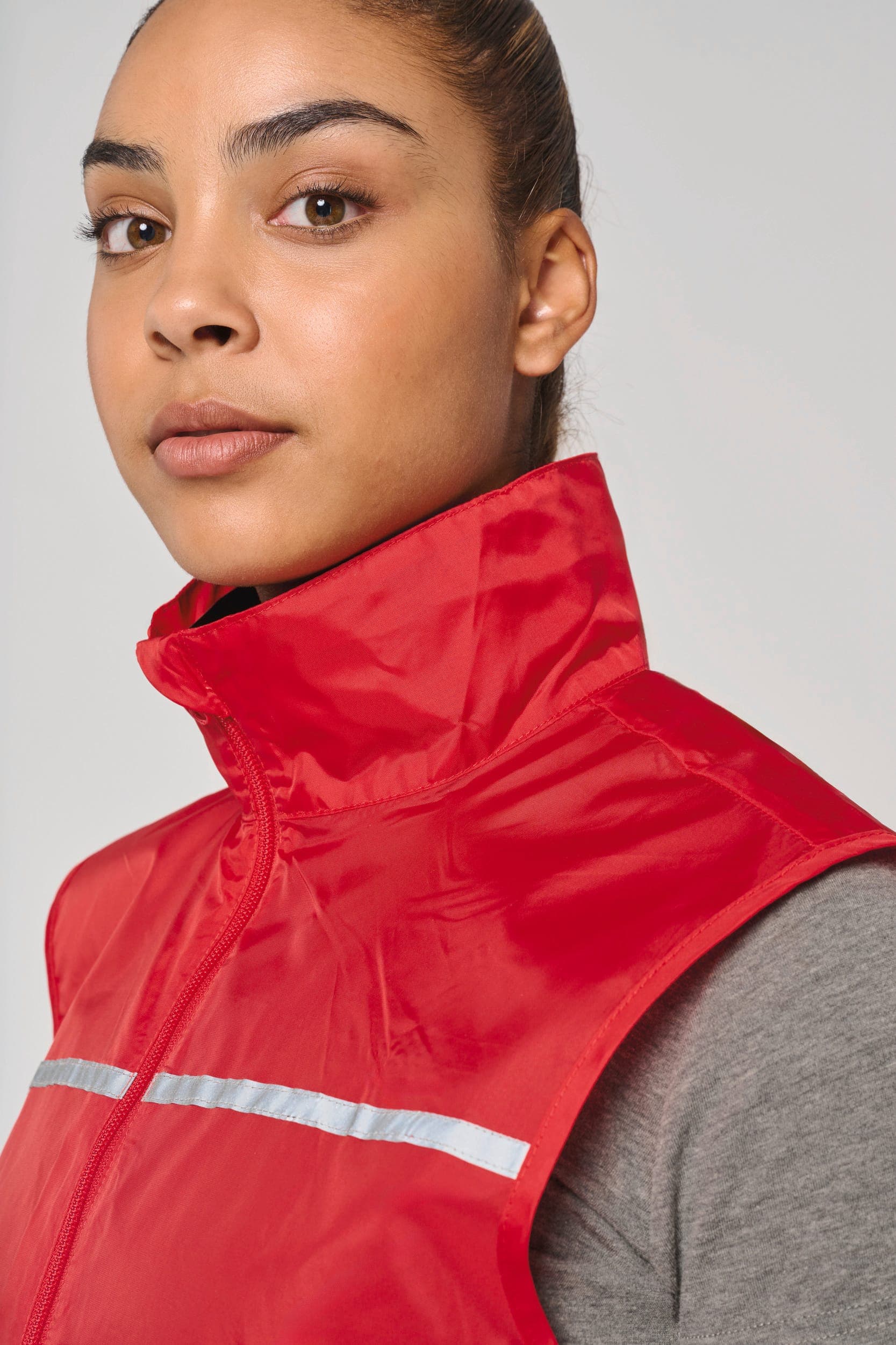 Runner - gilet d'entraînement dos filet unisexe en situation