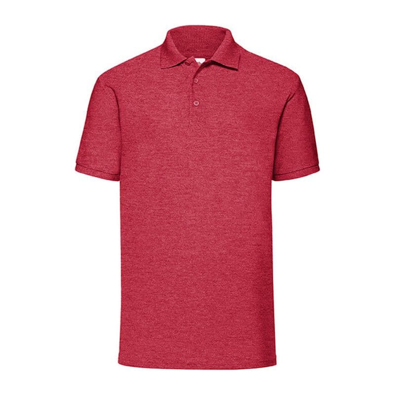 65/35 POLO coloris Rouge chiné